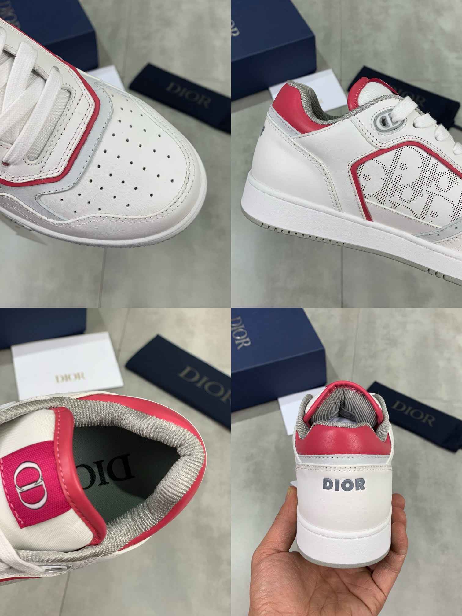 GIÀY CHRISTIAN DIOR LEATHER SNEAKER SHOES AAA
