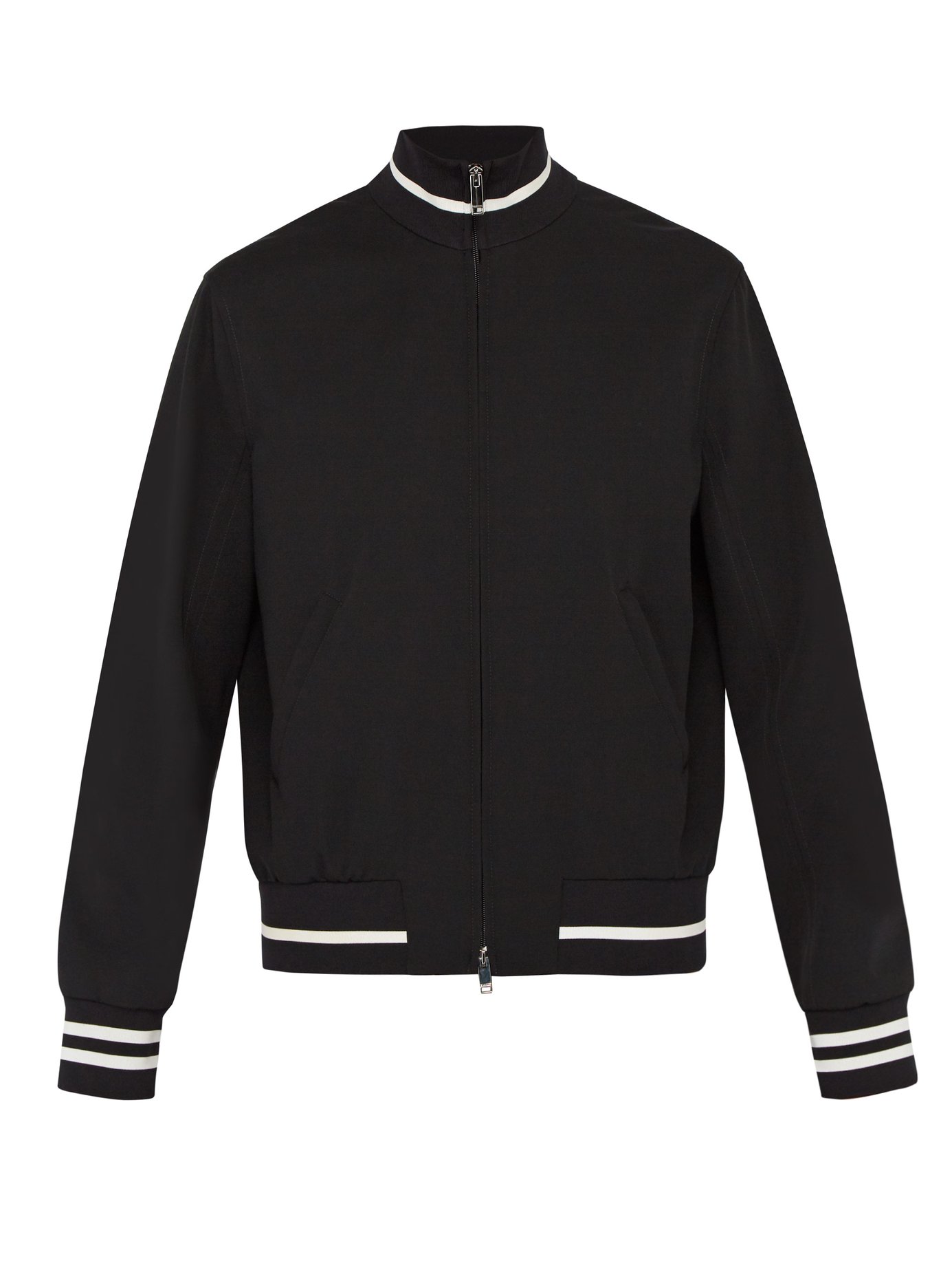 ÁO VALENTINO  VLTN logo-jacquard track top