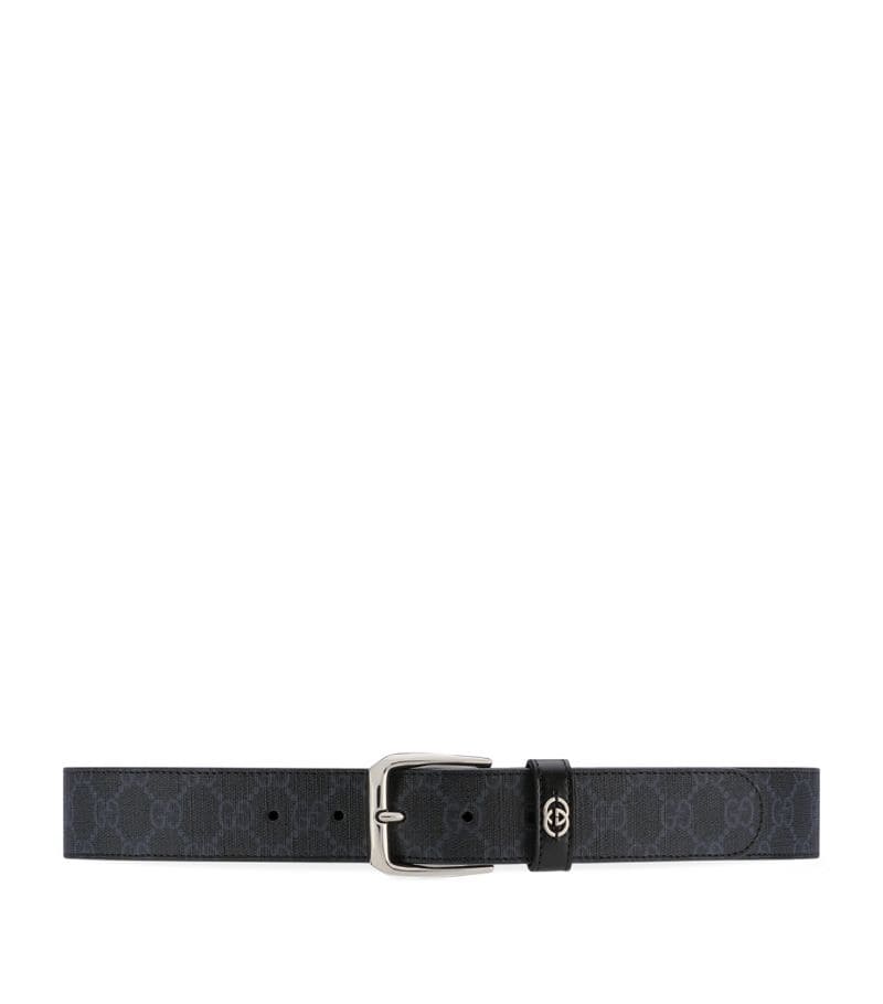 DÂY LƯNG GUCCI  Interlocking G Belt khóa trắng