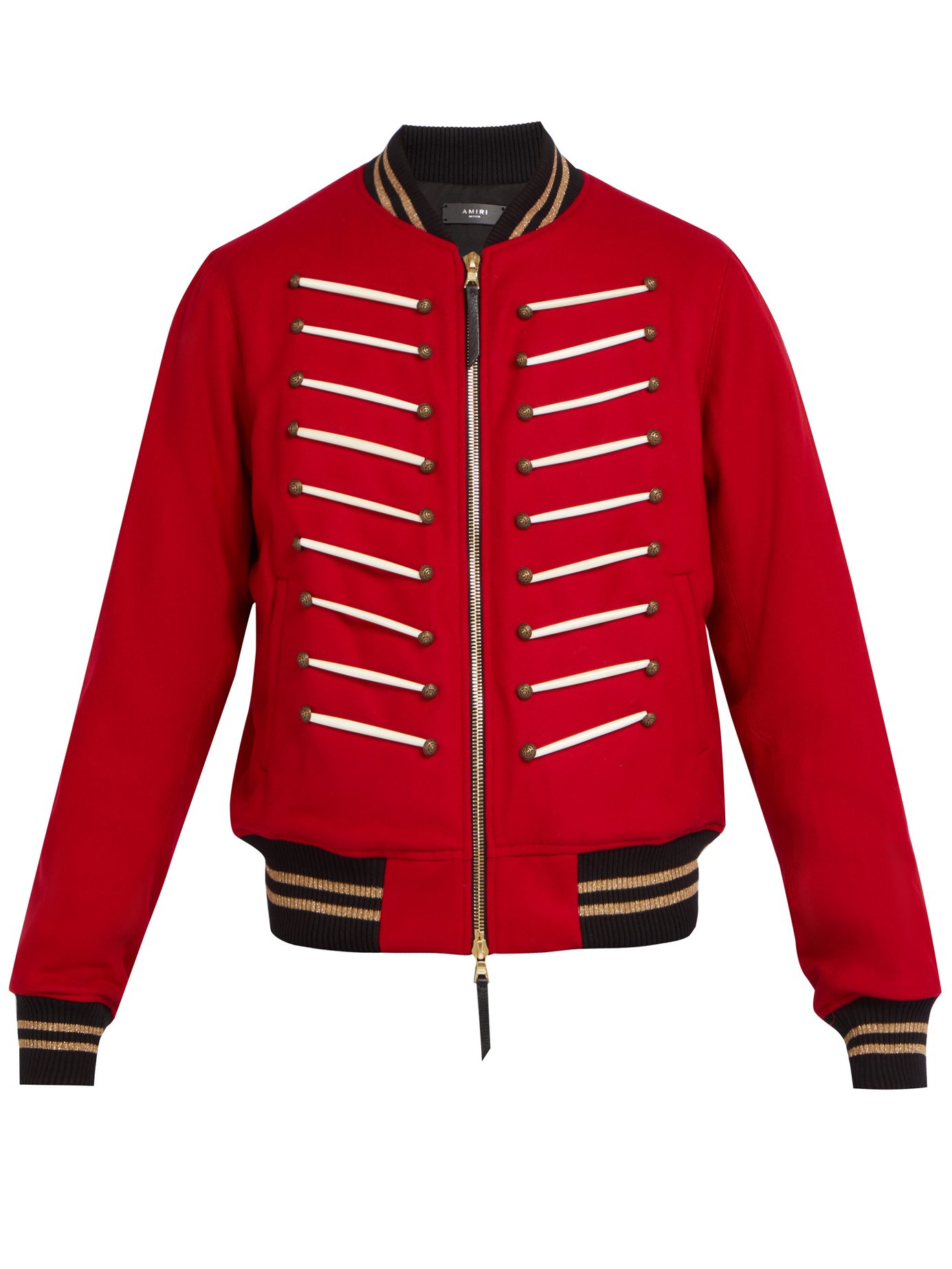 ÁO AMIRI  Wool-blend bomber jacket