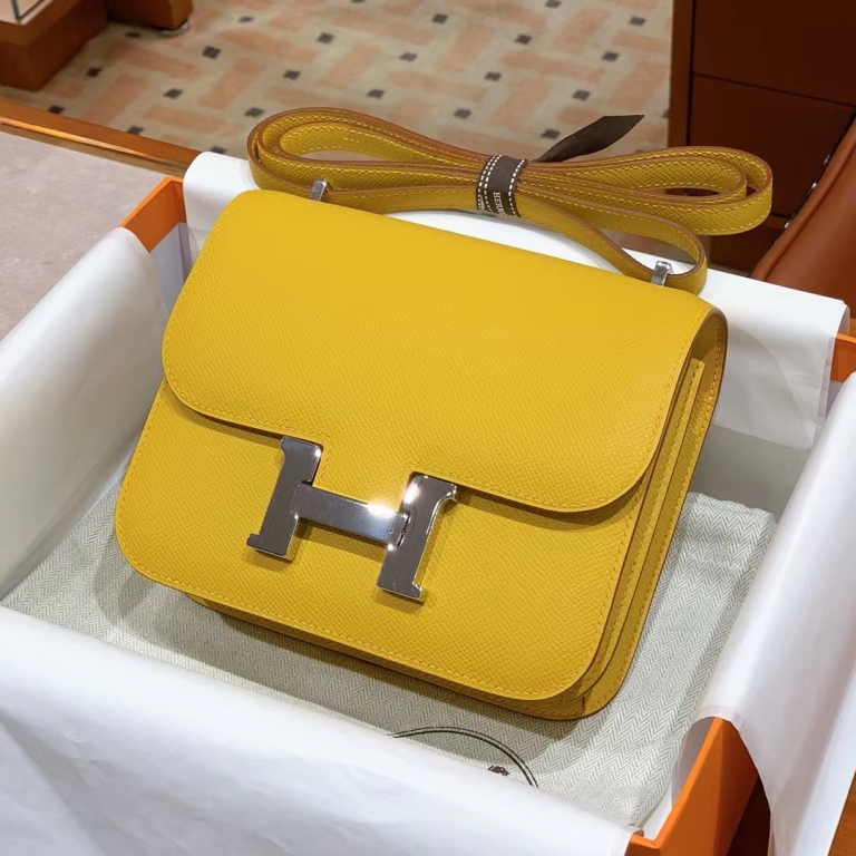 TÚI HERMES Constance Yellow Epsom 19CM(giá liên hệ)