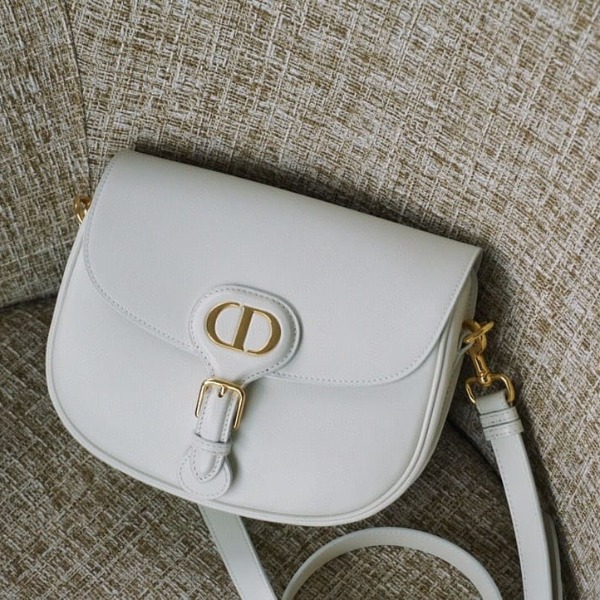 Túi Dior Bobby Women Dior Bag White Calfskin 22cm