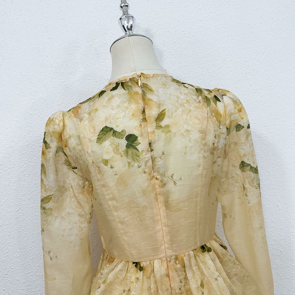 VÁY ZIMMERMANN Flower Vintage Dress High Classy