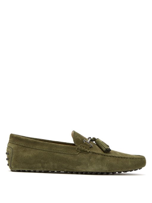 GIÀY TOD'S Gommino suede driving shoes