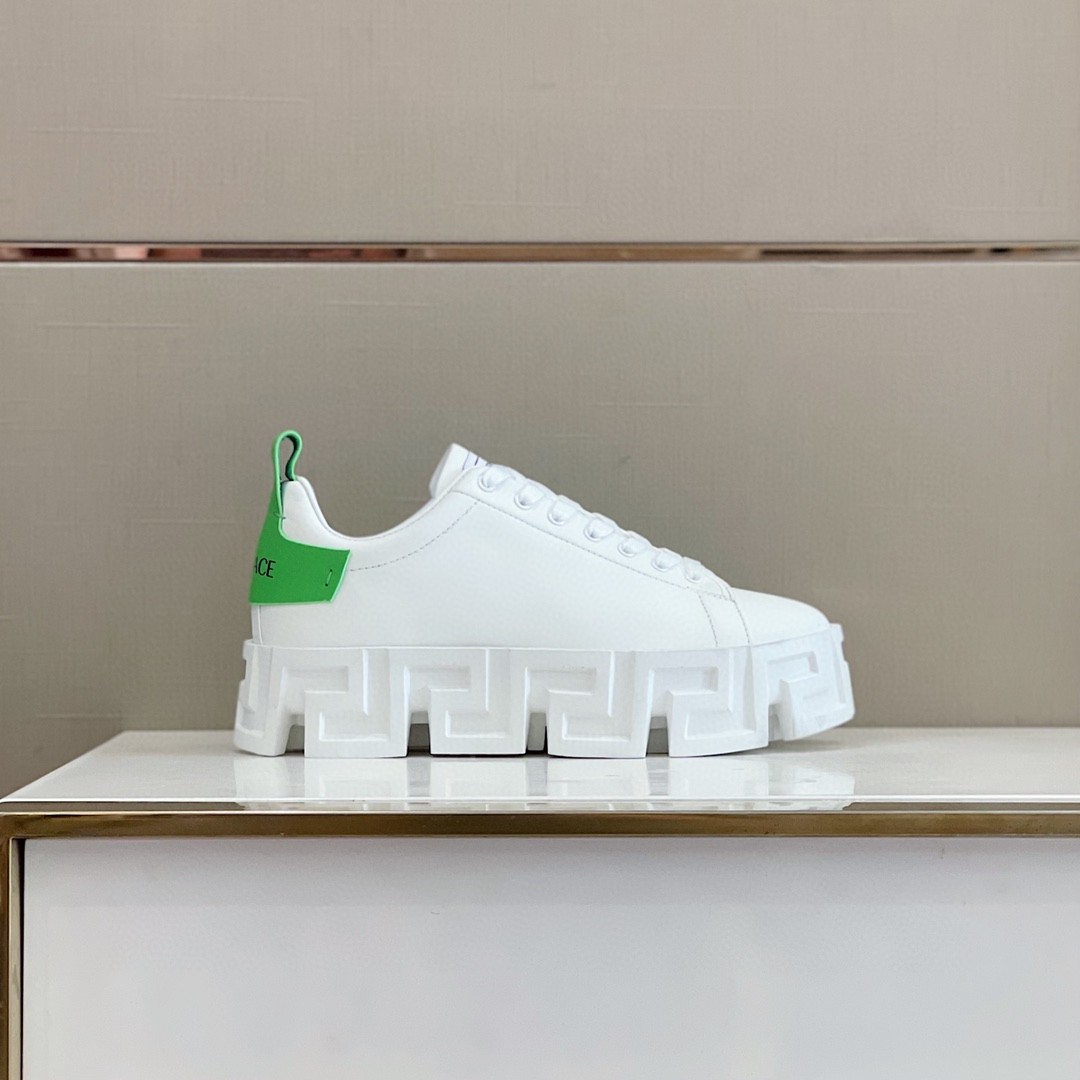GIÀY VERSACE TRIGRECA LEATHER SNEAKER SHOES AAA