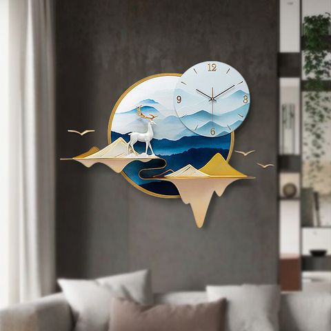 Đồng hồ phù điêu nghệ thuật08