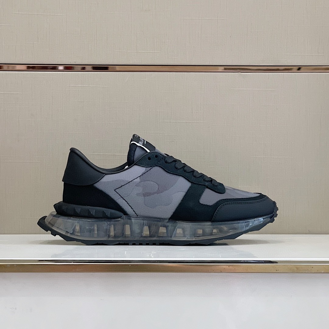 GIÀY VALENTINO SUEDE LEATHER SNEAKER SHOES AAA