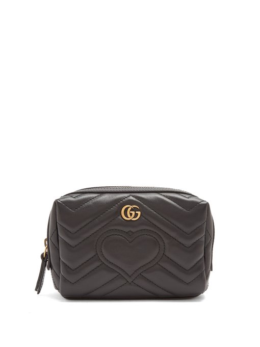 TÚI ĐỰNG MỸ PHẨM GUCCI GG Marmont quilted-leather make-up bag
