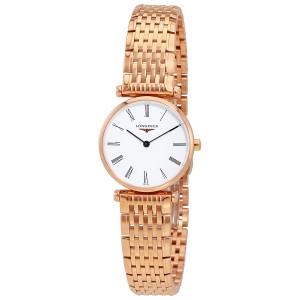 ĐỒNG HỒ LONGINES La Grande Classique White Ladies Rose Gold PVD Watch