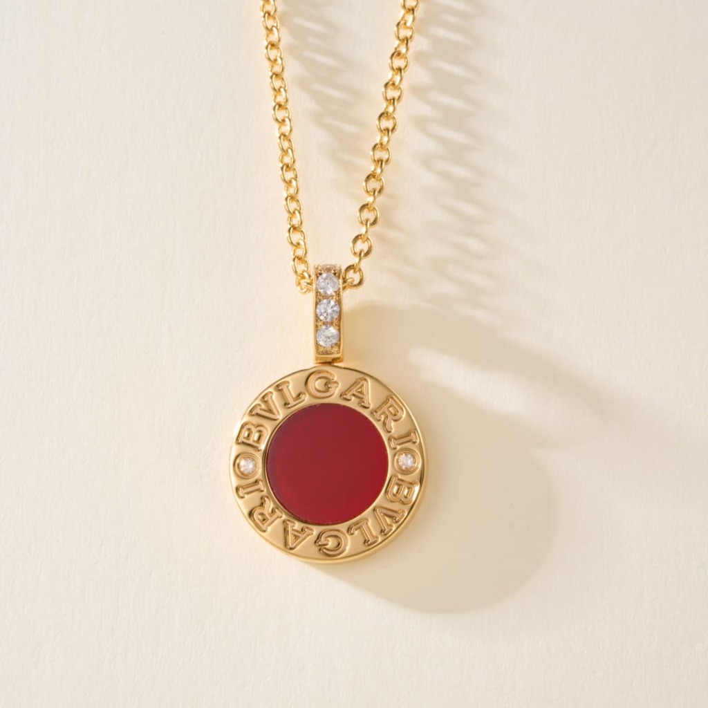 DÂY CHUYỀN BVLGARI B.ZERO 1 CARNELIAN LUCKY