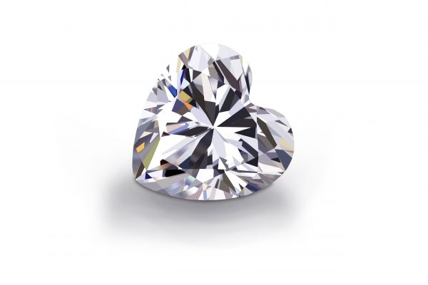 MOISSANITE DIAMOND HEART CUT