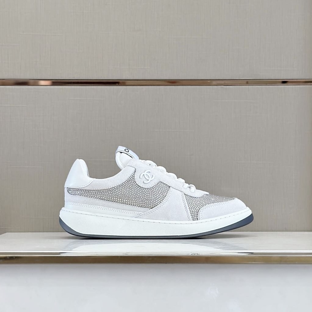 GIÀY CHANEL CC LOGO SNEAKERS SHOES AAA