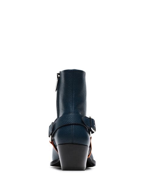 GIÀY CALVIN KLEIN NAVY BLUE COWBOY