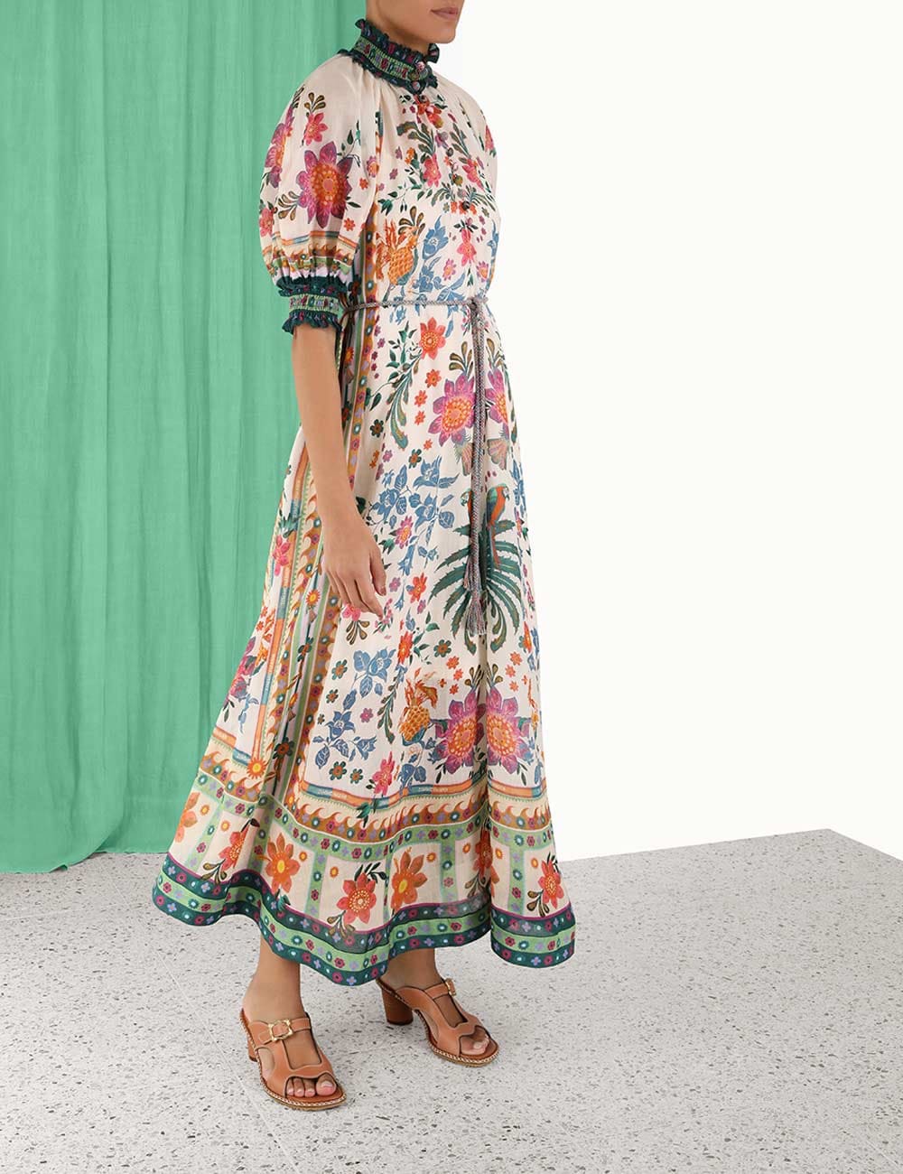 VÁY ZIMMERMANN Floral Vintage Dress
