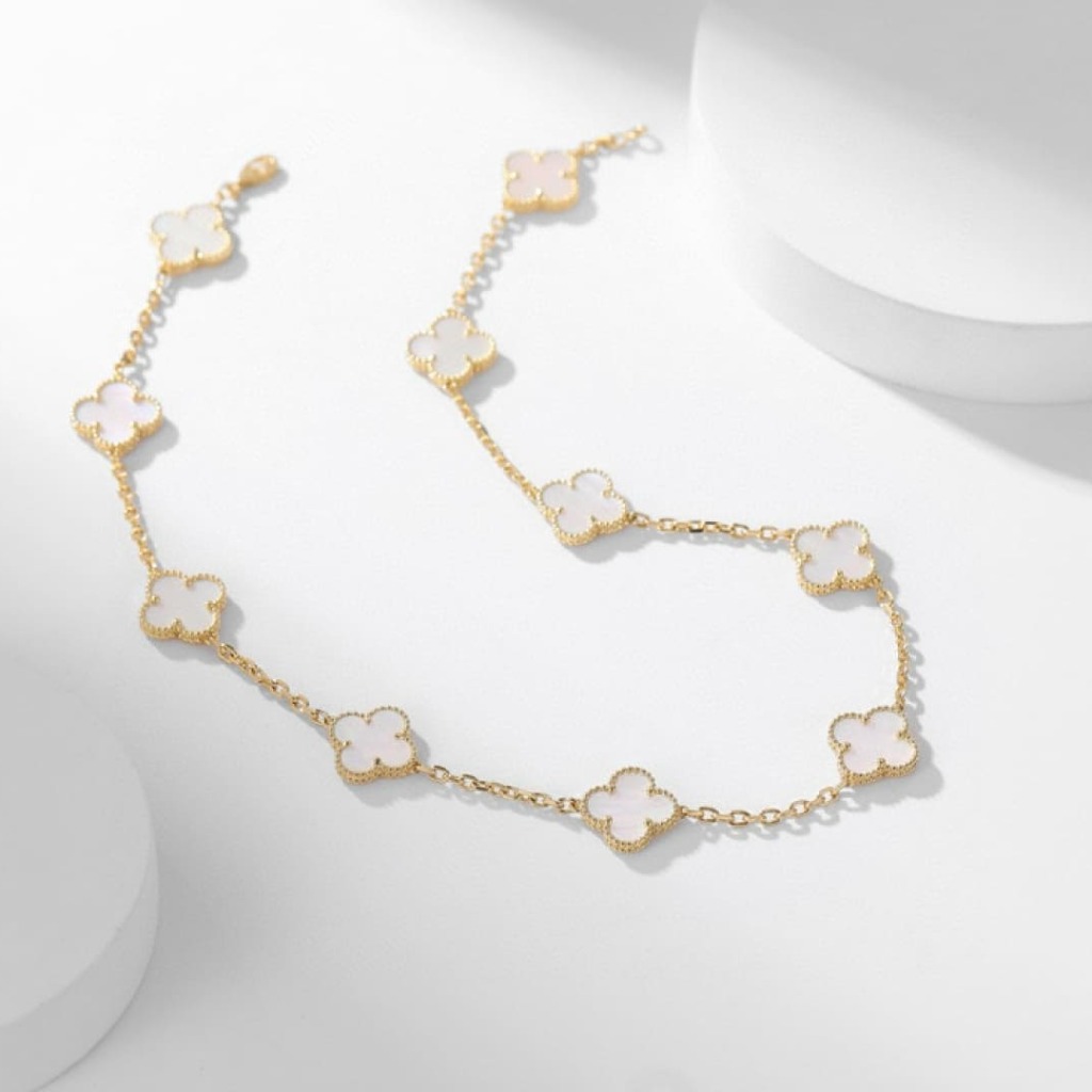 DÂY CHUYỀN VAN CLEEF & ARPELS PEARLS NGỌC TRAI TRẮNG