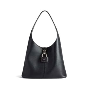 Túi Balenciaga Women Locker Medium North-South Hobo Bag in Black