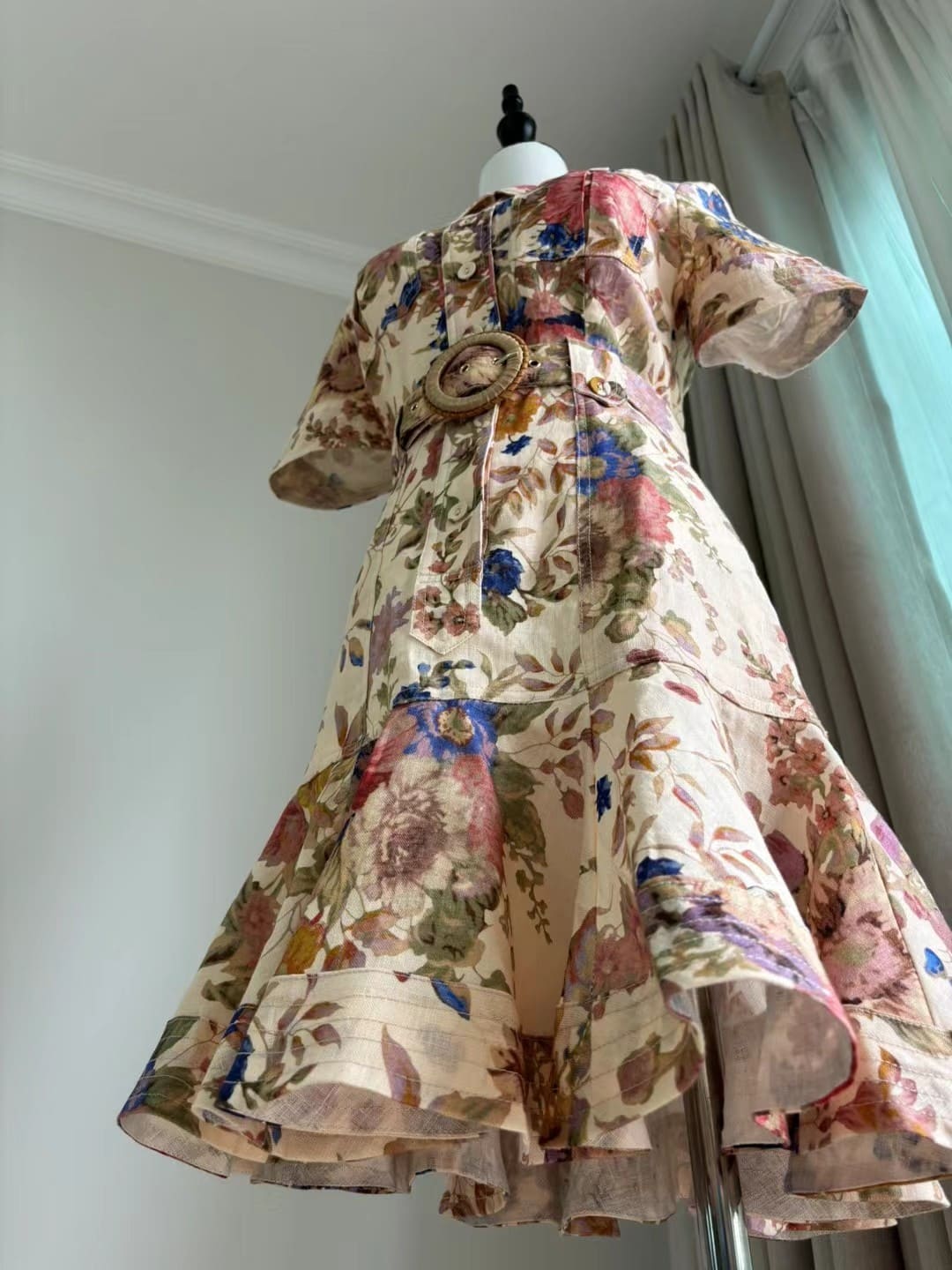 VÁY ZIMMERMANN Flower Vintage Dress High Classy