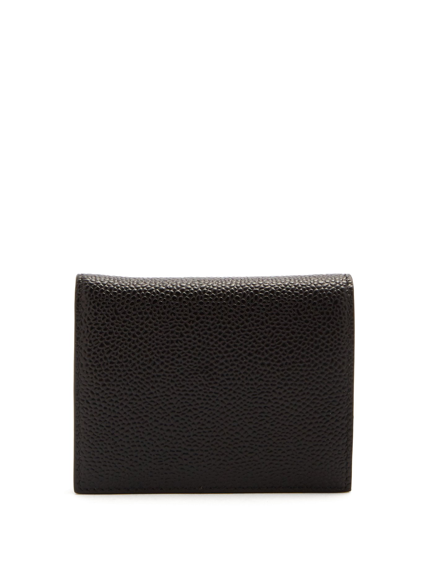 VÍ DA THOM BROWNE Bi-fold grained-leather wallet
