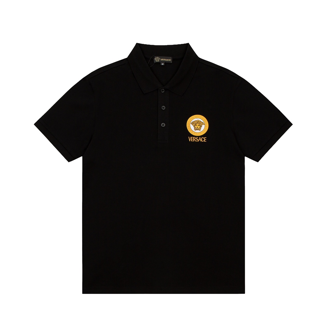 ÁO VERSACE MEDUSA Logo Polo-Shirt