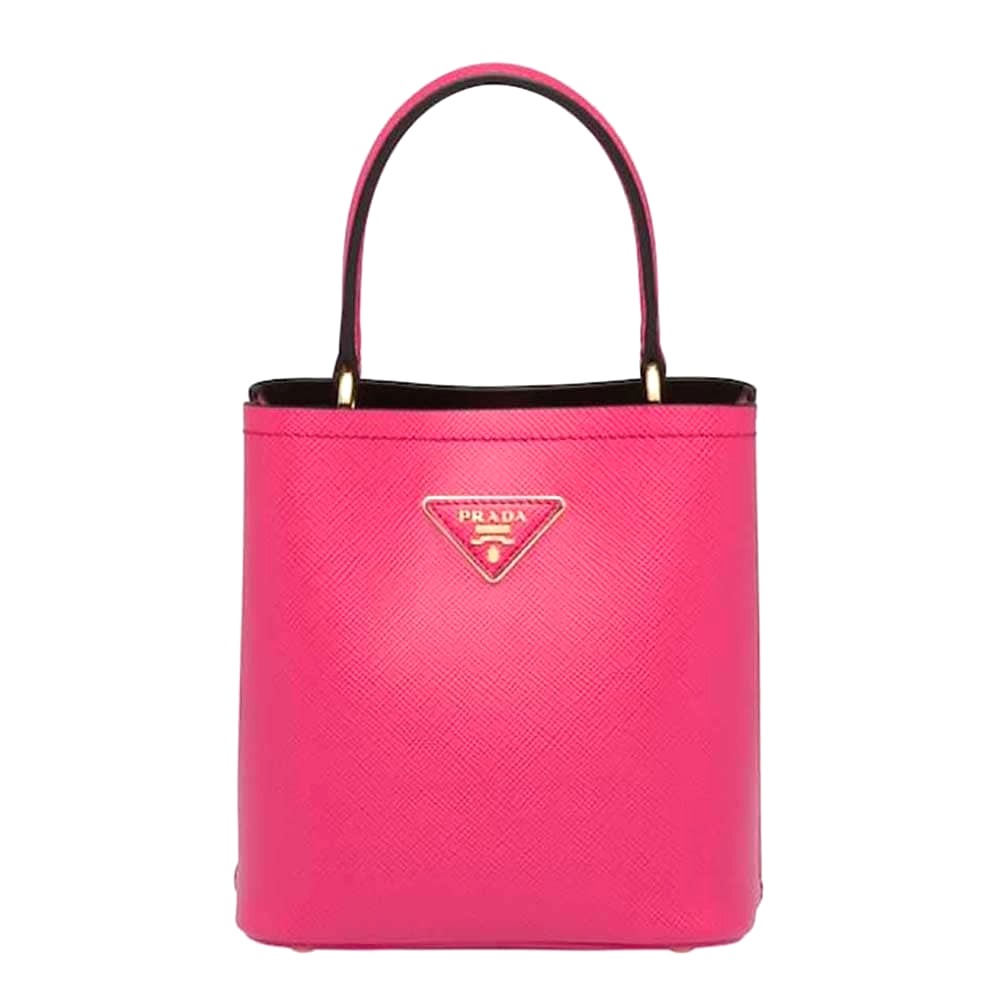 TÚI Prada Women Small Saffiano Leather Prada Panier Bag-Rose
