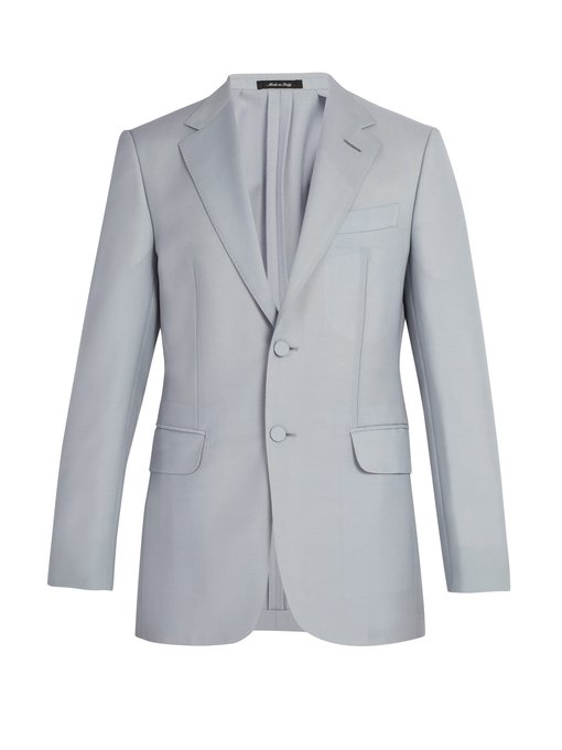 ÁO DUNHILL  Kensington single-breasted wool-blend blazer