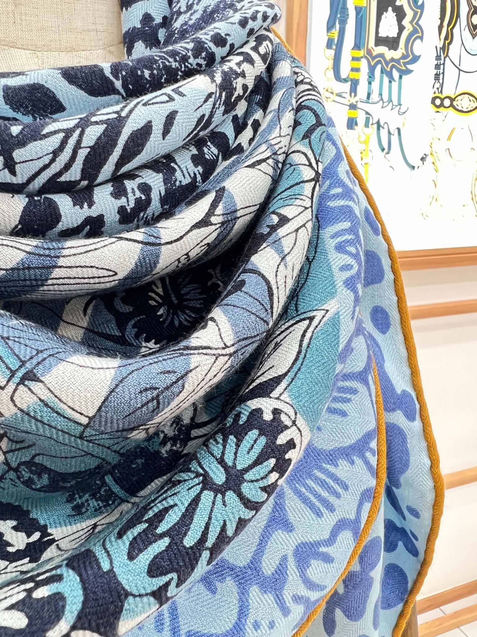 KHĂN HERMES cashmere scarf