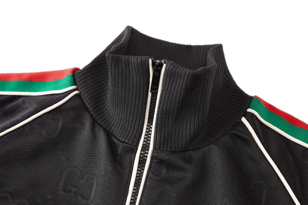 ÁO GUCCI GG Zip Black Coat