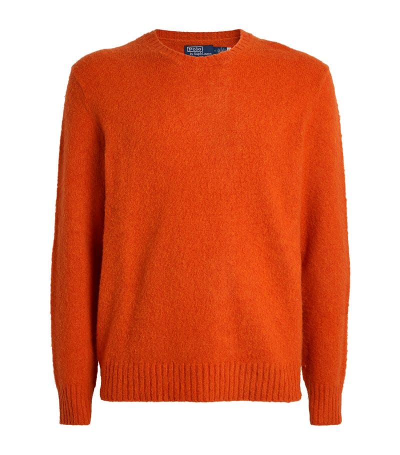ÁO POLO RALPH LAUREN  Wool-Cashmere Crew-Neck Sweater