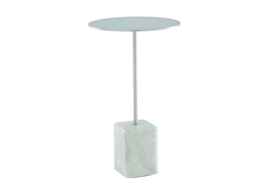 BÀN TRÀ NAMIA Round steel high side table