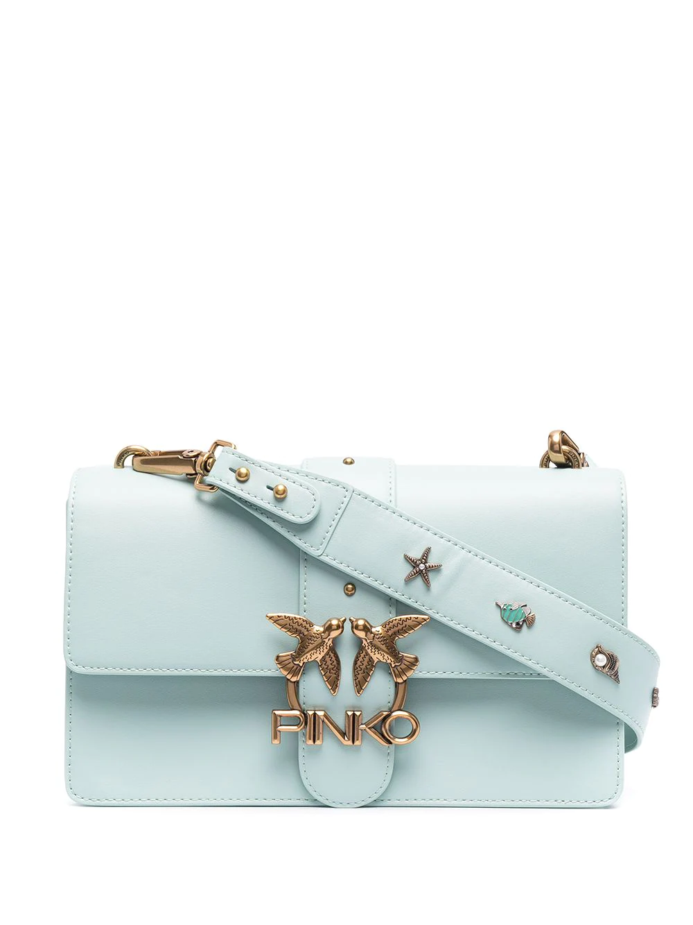 TÚI Pinko Love Birds clutch bag