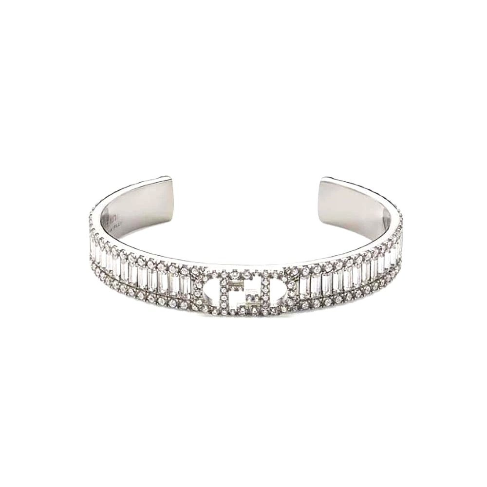 Vòng tay Fendi Women O’Lock Bracelet Silver-Colored Bracelet