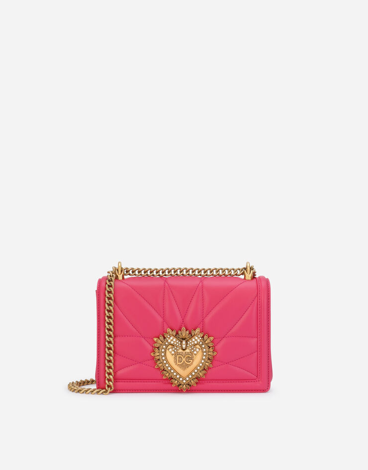 TÚI DOLCE & GABBANA Medium Devotion crossbody bag in quilted nappa leather