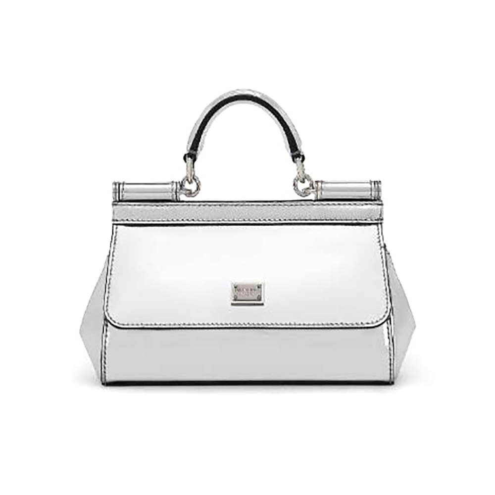 TÚI Dolce Gabbana D&G Women Small Sicily Handbag-Silver