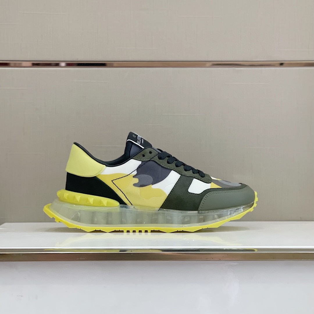 GIÀY VALENTINO SUEDE LEATHER SNEAKER SHOES AAA