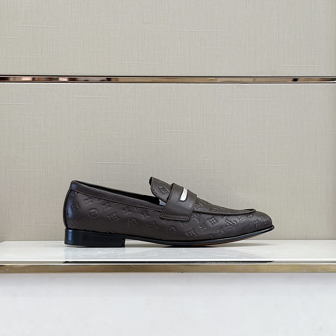 GIÀY LOUIS VUITTON GLOVE LOAFER SHOES AAA
