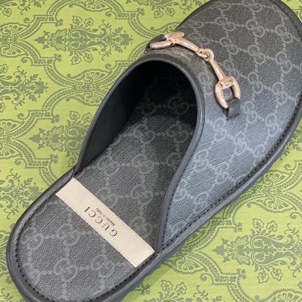 DÉP GUCCI GG CANVAS UNISEX SLIPPER