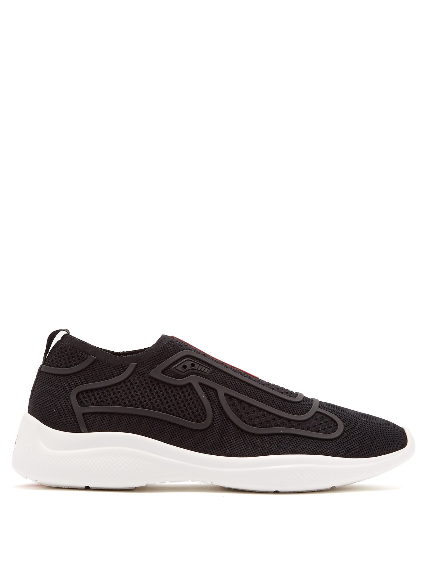 GIÀY PRADA New America's Cup slip-on trainers