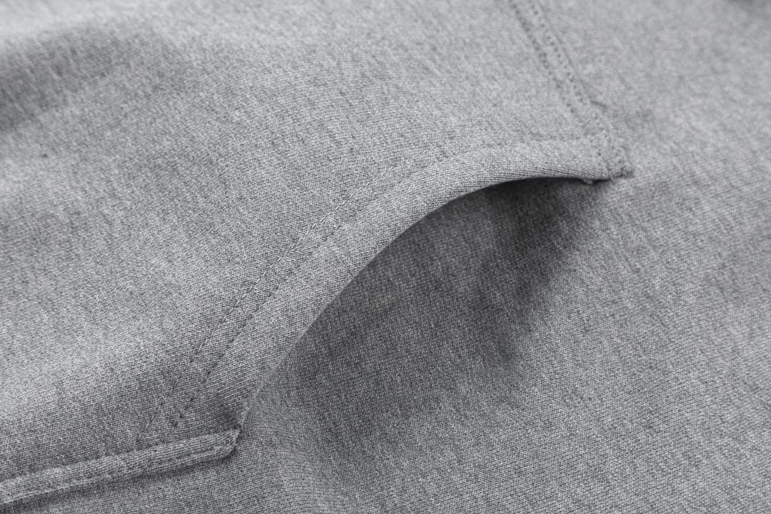 ÁO GUCCI GG Logo Chest Sweater Hoodie Gray