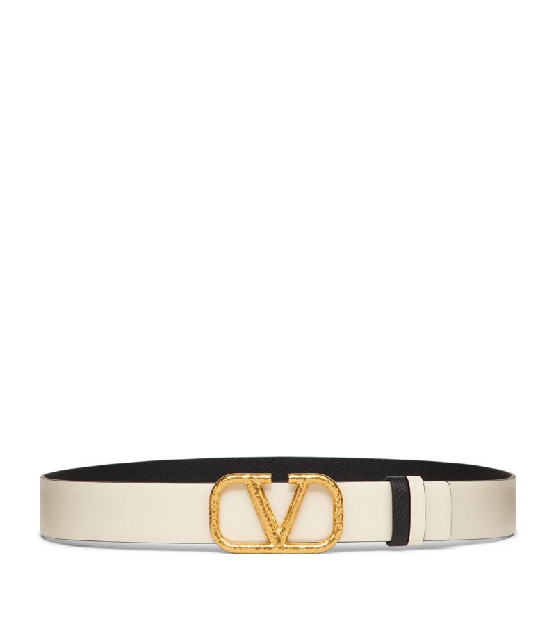DÂY LƯNG VALENTINO GARAVANI  Reversible VLOGO Signature Belt 4CM