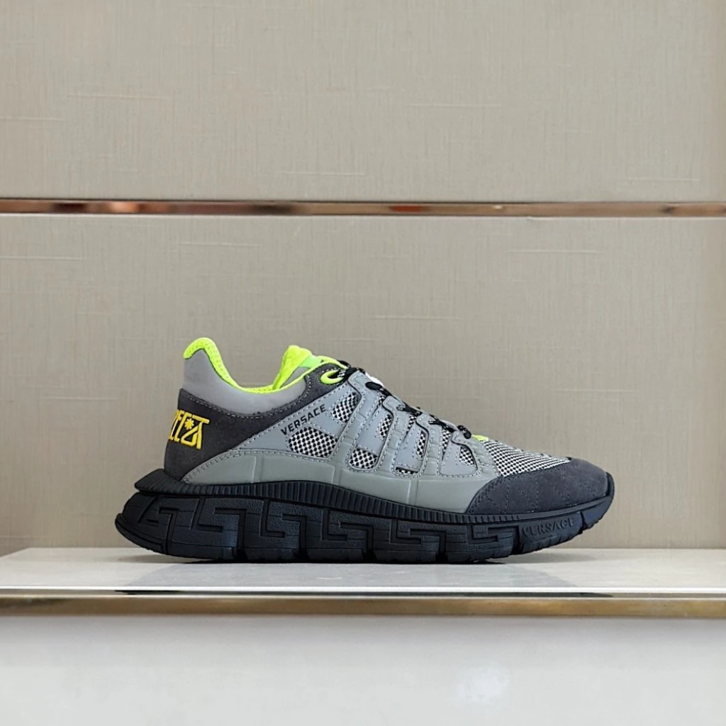 GIÀY VERSACE TRIGRECA LEATHER SNEAKER SHOES AAA