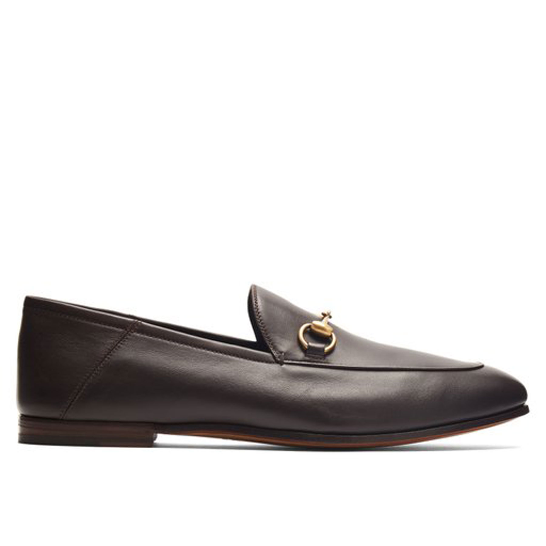 GIÀY GUCCI Brixton leather loafers GIÀY GUCCI Brixton leather loafers
