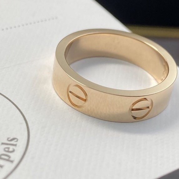 NHẪN CARTIER LOVE RING ROSE GOLD 18K ROSE GOLD