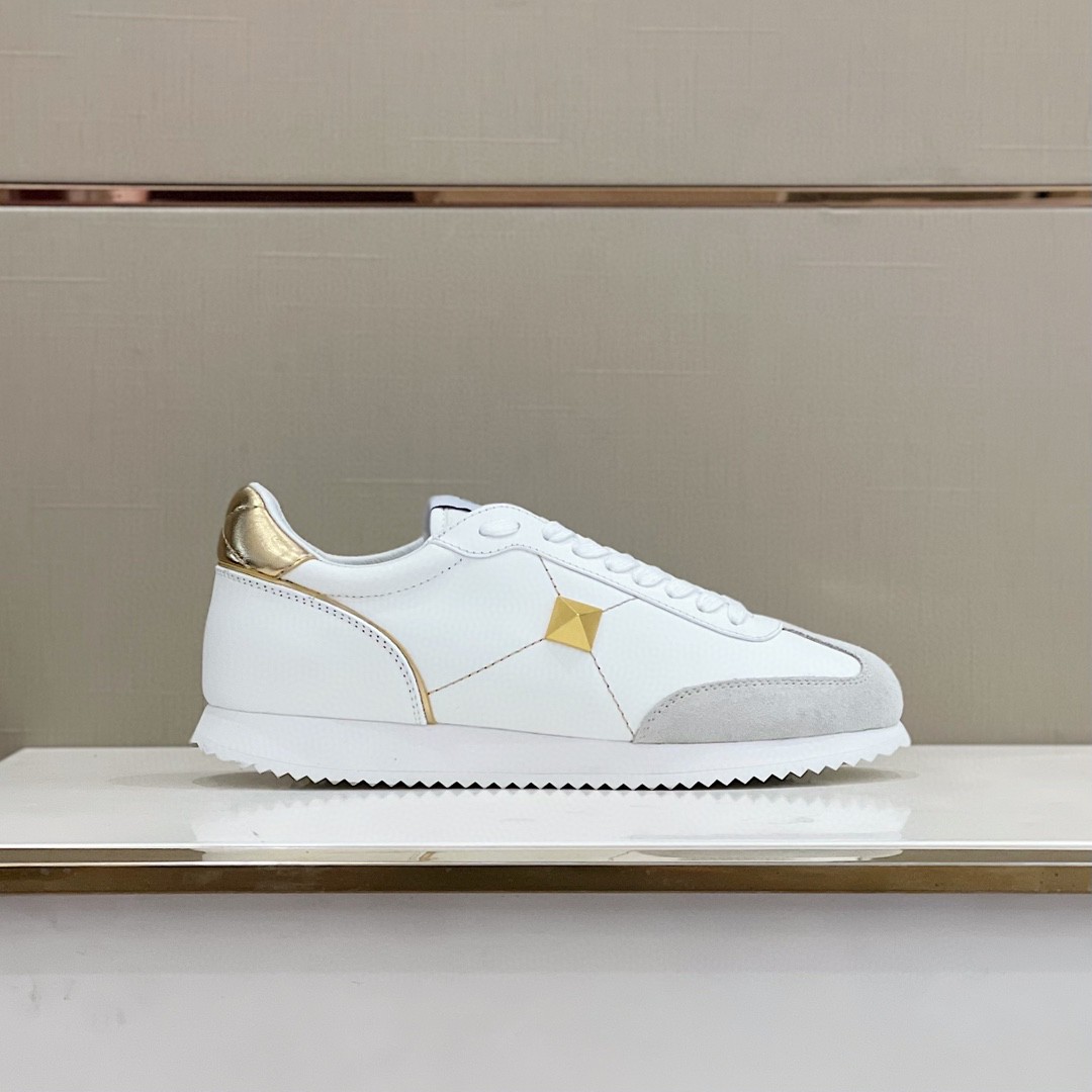 GIÀY VALENTINO STUDD SUEDE LEATHER SNEAKER SHOES AAA