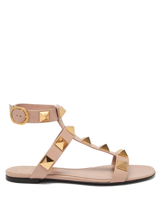 GIÀY VALENTINO GARAVANI Roman Stud leather sandals