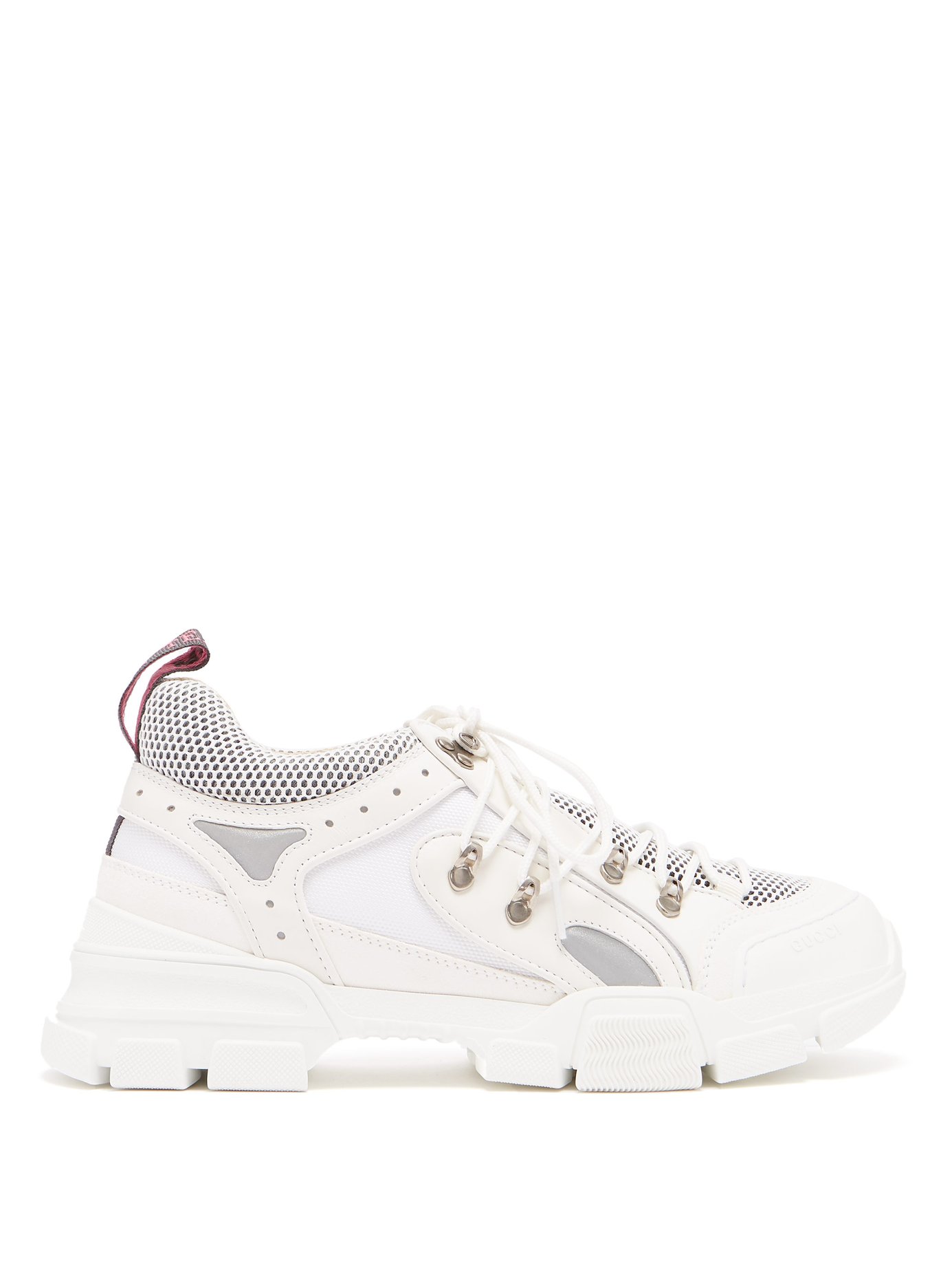GIÀY GUCCI Flashtrek leather trainers