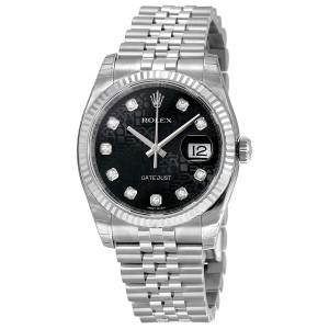 ĐỒNG HỒ ROLEX Oyster Perpetual 36 mm Black Dial Stainless Steel Jubilee Bracelet