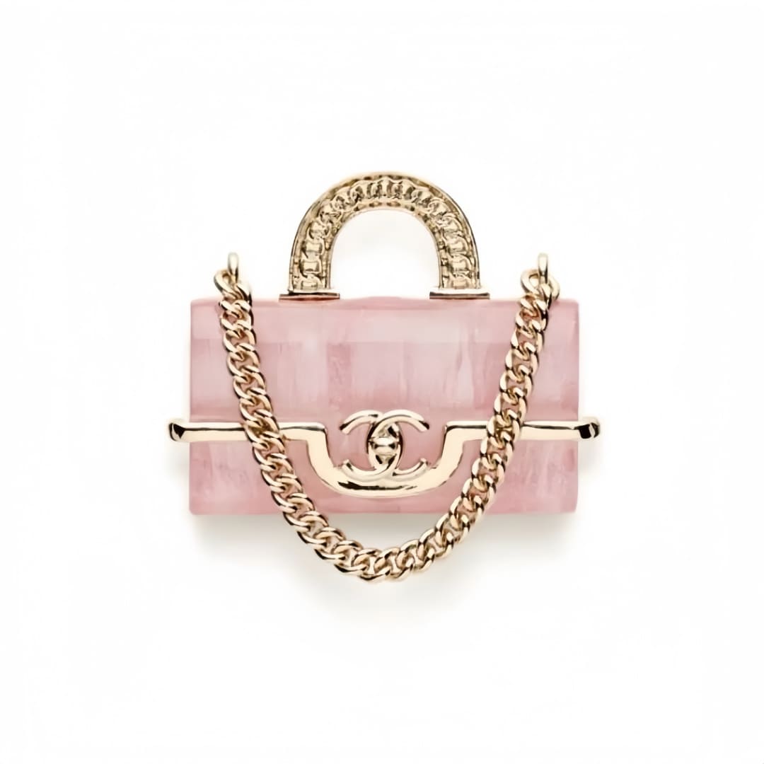 DÂY CHUYỀN CHANEL 25B DOUBLE CC PINK BAG