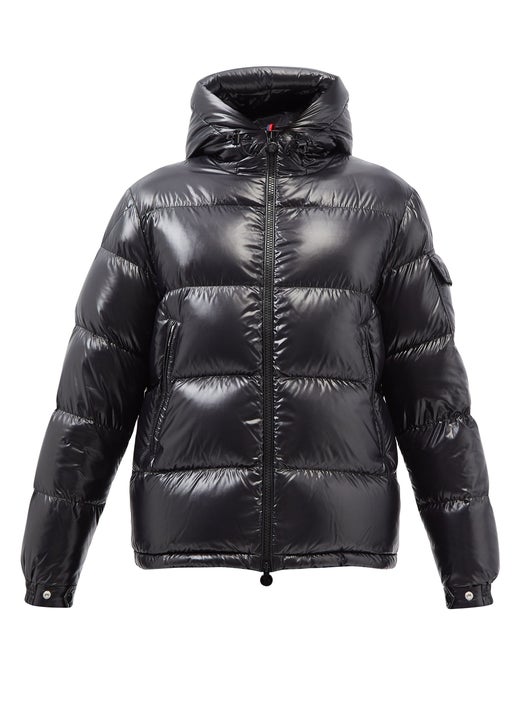 ÁO MONCLER Ecrins hooded quilted down coat
