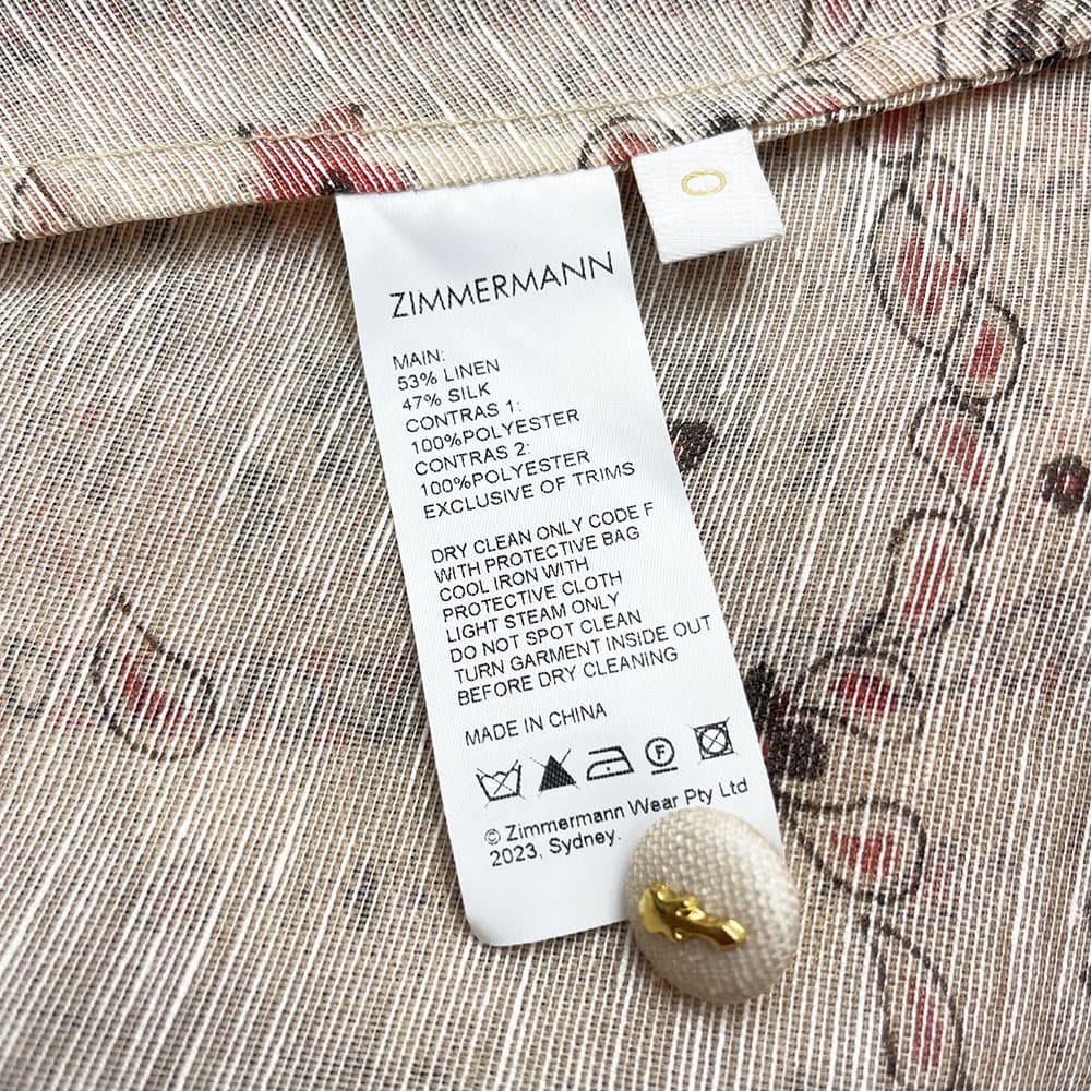 VÁY ZIMMERMANN Flower Vintage Dress High Classy