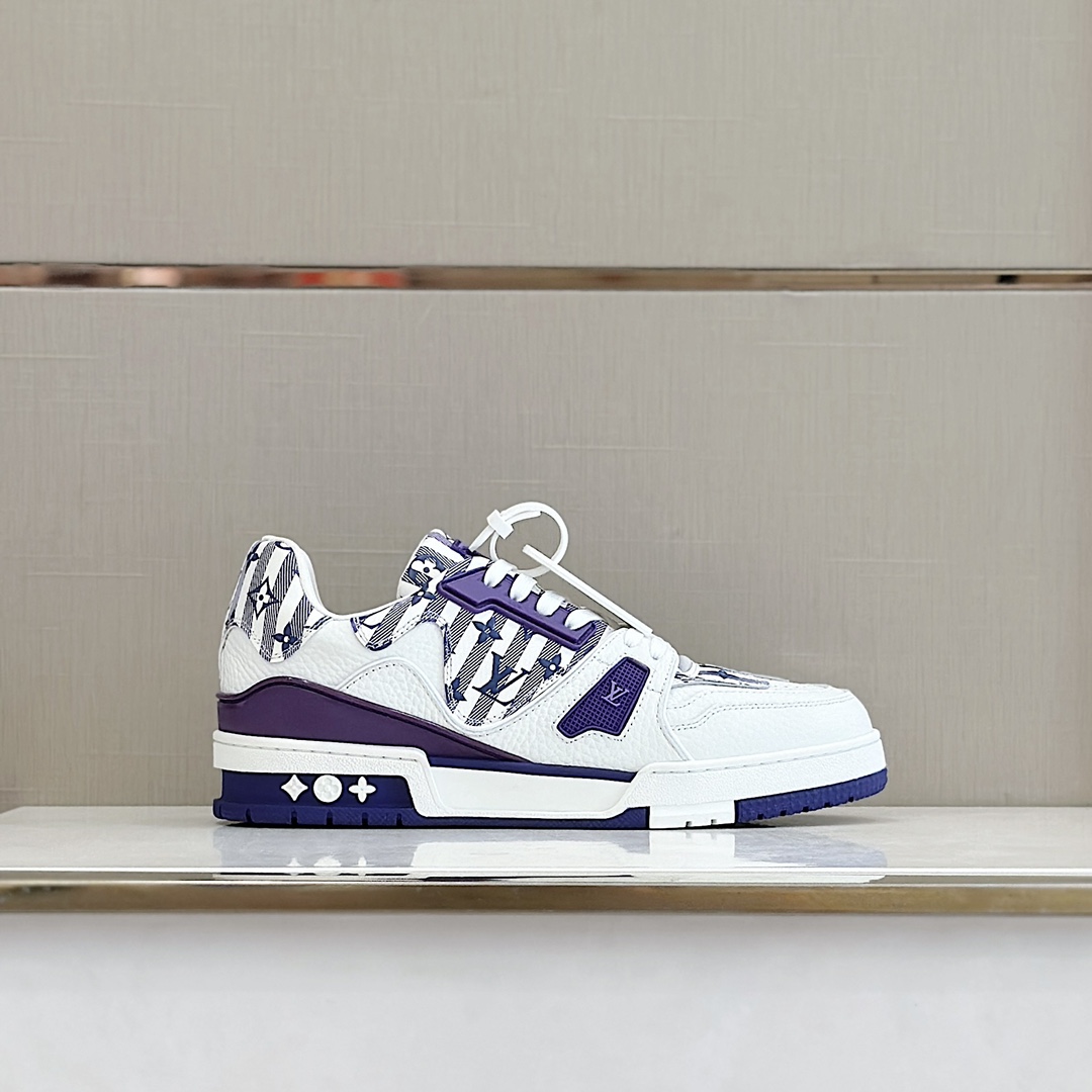 GIÀY LOUIS VUITTON TRAINER MONOGRAM SNEAKERS SHOES AAA